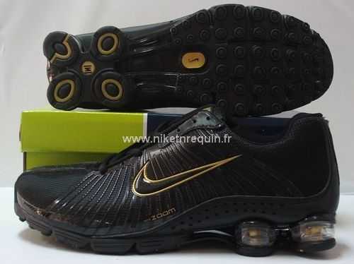 Noir Et Or Nike Shox R4 625